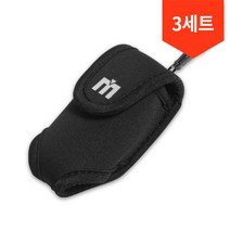 몬자 미니멀 네오프렌 볼케이스 C24319, C24319 블랙 3세트
