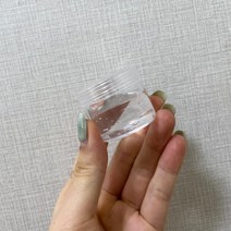 투명캡 화장품공병 크림용기 20g