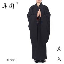 고급 승려복 스님복 두루마기 불교옷 불교 부처님, 검정색_39
