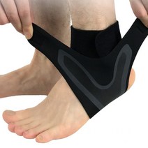 욜케이유 테이핑 삭스 스트랩 운동 데드리프트 스쿼트 발목 보호대 좌우 3size, M_오른쪽