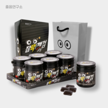[졸음연구소] 잠딱깨 자일리톨 무설탕 졸음껌. 대용량 108g (쇼핑백증정), 4개