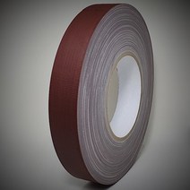 테스크 무광 면테이프 개퍼테이프 GAFFERS TAPE 25MM X 55M MATT DARK BROWN, 1개