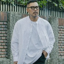 러기드하우스 : 오버핏 옥스포드 헨리넥 셔츠