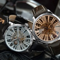 디엔 명품 오토메틱 스켈레톤 손목 시계 태엽 남자 남성시계 특이한시계