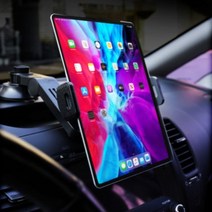 차량용 스마트폰 태블릿 360도 회전 거치대, 1개