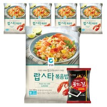 청정원 랍스타 볶음밥 400g x 5봉/랍스터 ((+불닭맛김), 1개, 1ml