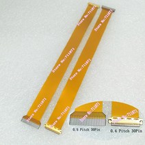0.4 피치 I-PEX 20523 030T 플렉시블 인쇄 회로 핀 FFC 케이블 라인, 한개옵션0