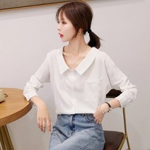 뉴욕멋쟁이 메이 데일리블라우스 여성 봄가을 블라우스