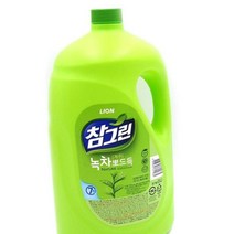 1개배송 녹차 주방세제 3L 용기 1EA 주방세정제 대용량주방세제, 1개