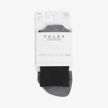 FALKE ERGONOMIC SPORT SYSTEM RU4 Run cotton blend socks Black Mix EUR 35 36 팔케 에고노믹 스포츠 시스템 런 코튼 블렌드