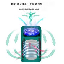 공기청정기 가정용 실내 포름알데히드 먼지 냄새 제거 사무실 탁상용 간접흡연 제거 공기 기계, 모다이 그린, 옵션1