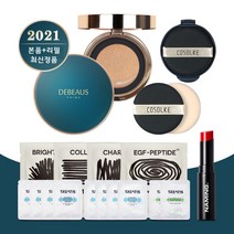 디뷰스 인텐시브 에너제닉 쿠션(본품+리필)+사은품, 퍼프2개+콜라겐 5팩+샘플10장