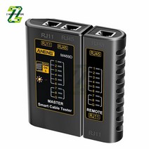 m469d 랜테스터기 테스트기 장비 네트워크 RJ45 이더넷, 검은색, 1개