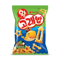 오리온 왕고래밥 볶음양념맛 118g 1개입 봉지과자