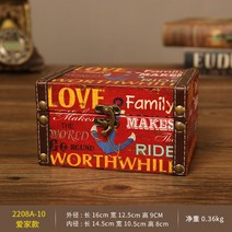 우드박스 빈티지 보석함 나무 보관함 수납 인테리어 앤틱, -개, N.애가금