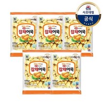[사조대림] [대림냉동] 잡채어묵 1 000g x5개 /대용량, 상세 설명 참조
