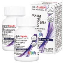 닥터시아닌 프리미엄 비타민B 복합 컴플렉스 플러스, 60정, 2개