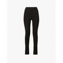 하우스오브씨비 HOUSE OF CB Gloriette flared-leg high-rise stretch-woven trousers - BLACK