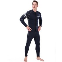 고급형 SLINX 투피스 3mm 네오프랜 웻슈트 잠수복CQ6, 3XL, 상하세트
