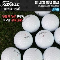 타이틀리스트 로스트볼 Pro V1x[4피스/10알/A+급], 선택완료, 골프공:4피스_10알