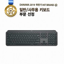 로지텍코리아 MX KEYS, 블랙, MX KEYS 블루투스 스마트키보드, 일반 사무용 키보드 MX KEYS (정품)
