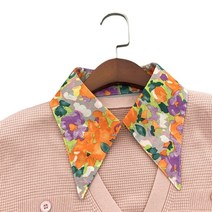 여성 False Collar 패션 탈부착 칼라 뮤직 페스티벌 파티 볼 공급, 카키