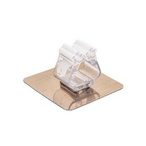 청소도구걸이 마대걸이 빗자루걸이 다용도걸이대 걸레걸이 봉걸이, 투명백색