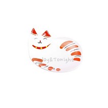 ATT 멜라민 레인보우 고양이 종지 간장 종지 초장기 한정식 일식집 소스 그릇 미니 반찬기 [옵션선택] EG32409M7095, [AT]3인치
