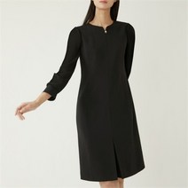 [올리비아로렌(아울렛)] 올리비아로렌 NC11 쉬폰 주름소매 원피스 미디 하객 VOCOAY
