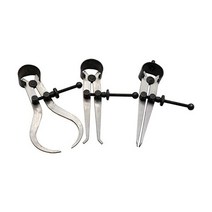 3Pc 내부 외부 디바이더 캘리퍼 세트 기계공 도구