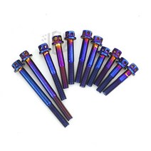 오토바이 스테인레스 스틸 엔진 나사 구운 블루 너트 캡 볼트 커버 액세서리 혼다 PCX 150 125 160 2013 2020 2021, [02] 파란, 02 파란