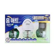 홈매트 홈솔루션 허브 살충제 훈증기 + 리필 2p, 3세트