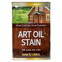누구나 건축 디자인 전문가 처럼 칠할 수 있는 ART 아트 예술 오일스테인 DIY 페인트 18리터, 그린, 1개