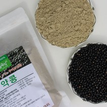 국산 쥐눈이콩가루 쪄서볶은 약콩가루 선식가루 500g, 1개