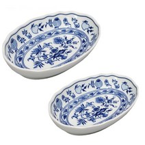 체코 쯔비벨무스터 오리지널 명품 타원볼 오벌 샐러드볼 파스타 타원그릇, 지름20cm, 1개