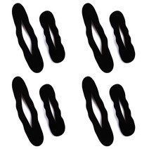 잇츠스토어 스펀지 당고머리 똥머리 올림머리 밴드 대+소, 4세트