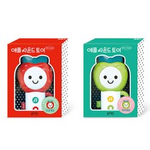 0살 1살 영유아 사운드 리듬 사과장난감 악기장난감, 오감동요