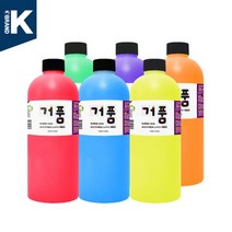 [하양이네003]스노우키즈 거품물감1000ml 유아물감 거품물감놀이 안전한 형광물감, 핑크