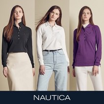 노티카 NAUTICA 클래식 카라티셔츠 3종세트 여성