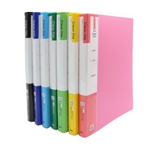 문구조아 클리어화일 A4 리필가능 20P 40P 클리어 파일, $DMT_A4 클리어화일(리필가능) : 20P/파랑, 1개
