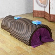 원적외선 찜질기 온열돔 물리치료 적외선 주열기, 둥근 황금 훈증 챔버