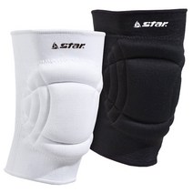 스타 쿠션 무릎보호대 2개 한세트 XD321, 블랙 M