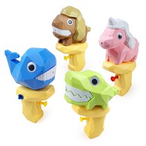 아기 유아 동물 애니멀 미니 물총 4종 세트