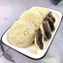 (가의미) 쑥콩떡 진한 쑥향 콩쑥개떡 60g x 32 개입 국내산 찹쌀로 빚은 쑥떡, 60x32, 1box