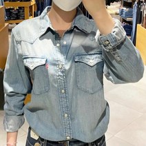 [리바이스] 남여공용 오리지널 워싱 스탠다드핏 데님셔츠_L8574400 001a