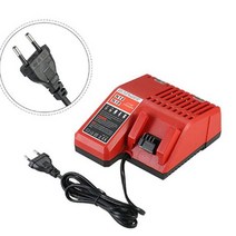 호환교체용100% 오리지널 18V 12800mAh 교체형 리튬 이온 12.8Ah 배터리 밀워키 Xc M18 무선 공구 + 충전, 18 볼트, WHITE, 03 WHITE_01 18 볼트