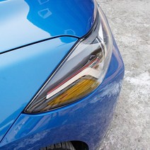 주주 아반떼AD 헤드라이트 반사필름 라이트 스티커 스포츠, 옐로우, 1개