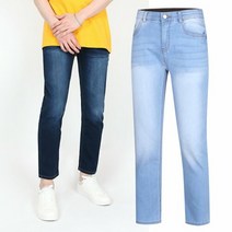 파파브로 [파파브로] 남성 가성비 좋은 슬림 일자핏 청바지 WS-JES-PT60-L블루