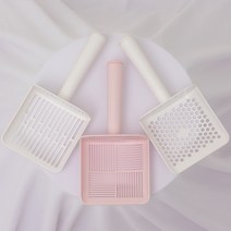 [가또페로] 패턴스쿱 (벤토 두부 가는모래), 허니콤패턴 (벤토용), 밀크화이트