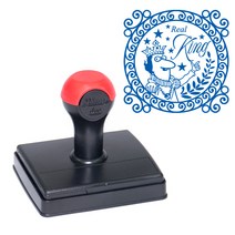 에스엠프린팅 듀오 만년스탬프 7080(67X77mm) 샤이니 만년 스탬프 주문제작, 검정잉크